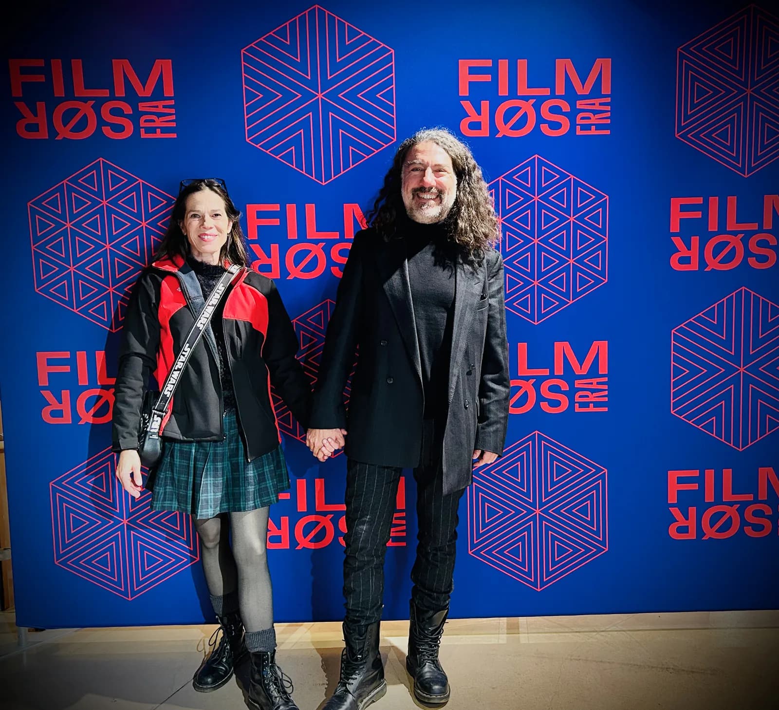 Pablo Goldberg and Karen Huseby at Film Fra Sør, Oslo, November 2025